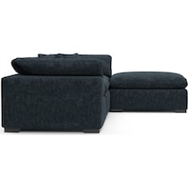 plush blue  pc living room   