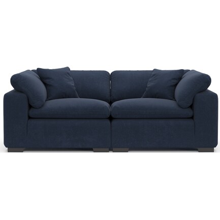 Plush Core Comfort 2-Piece Sectional - Oakley Ink