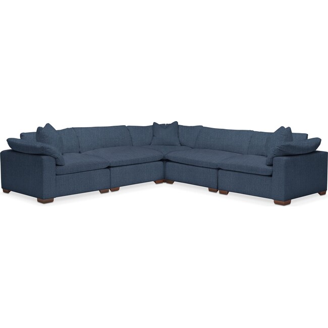 Living Room Furniture - Plush Performance 5-Piece Sectional