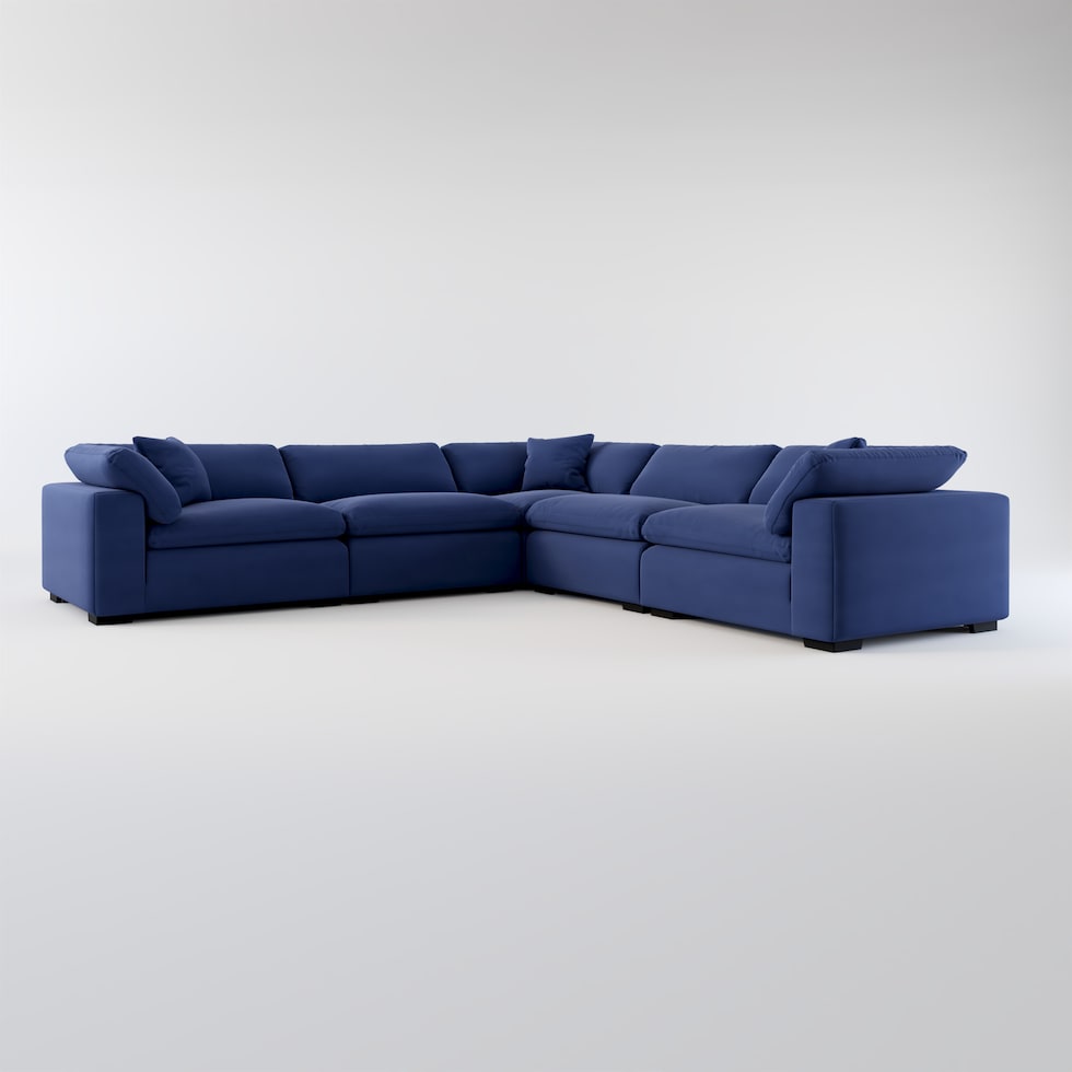 plush blue sectional web   