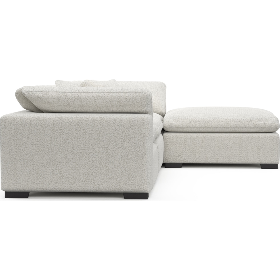 plush gray  pc living room   