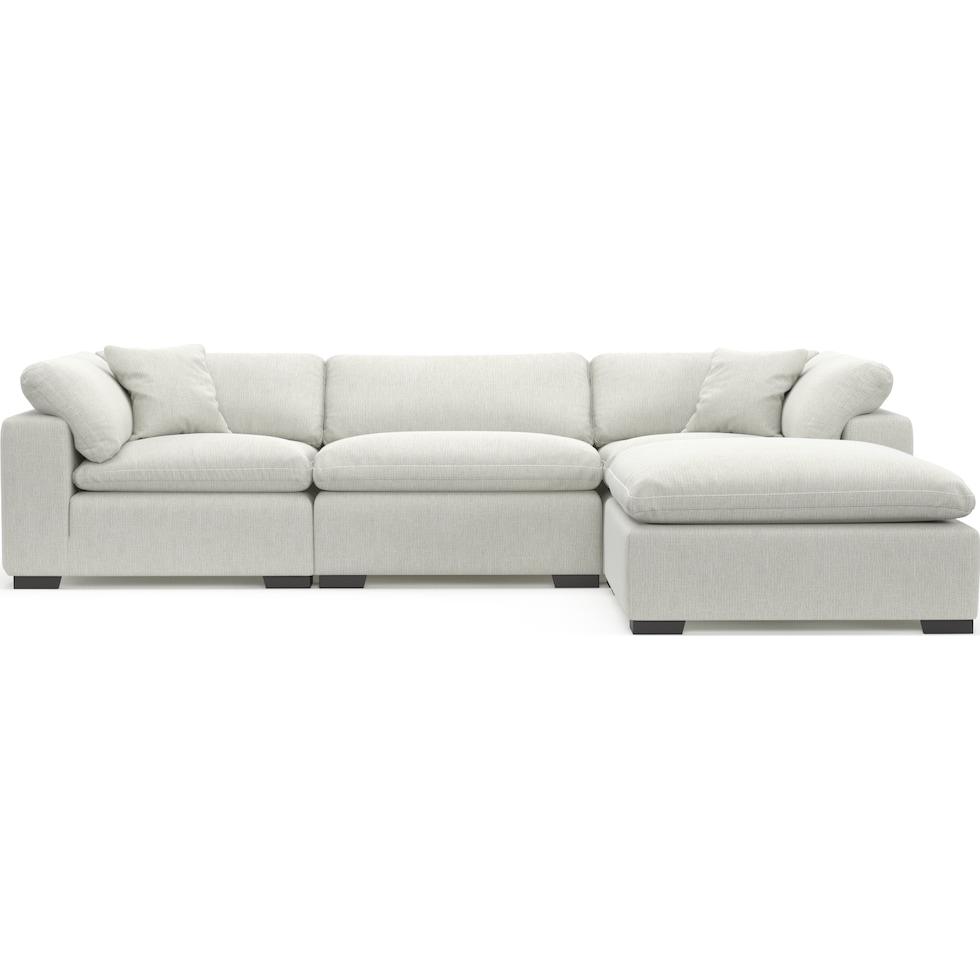 plush gray  pc living room   