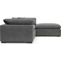 plush gray  pc living room   