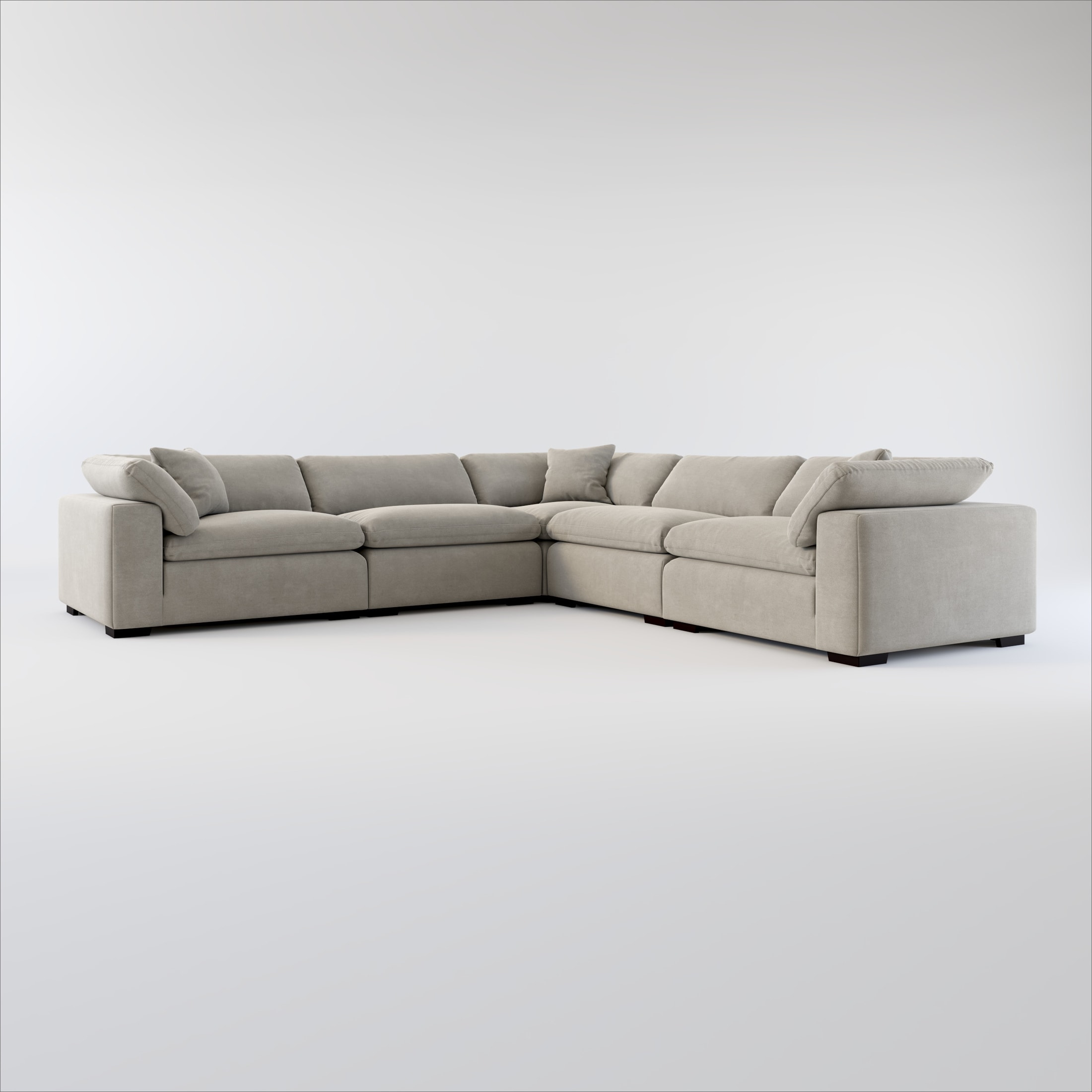 Value city black deals sectional