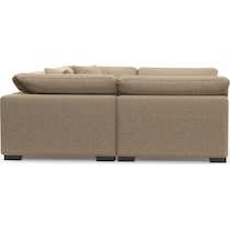 plush gray sectional   