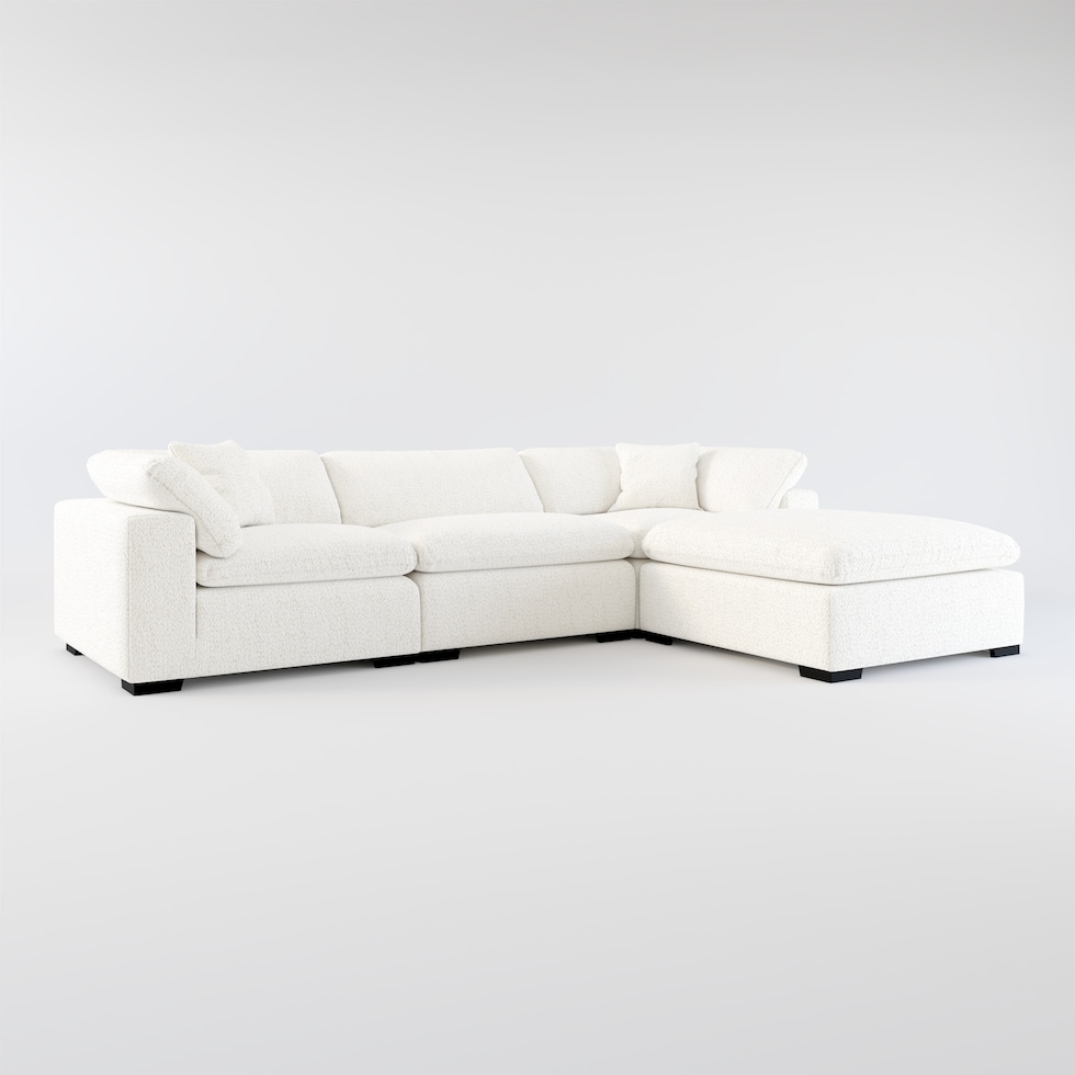 plush gray sectional web   