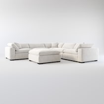 plush gray sectional web