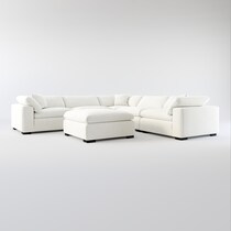 plush gray sectional web   