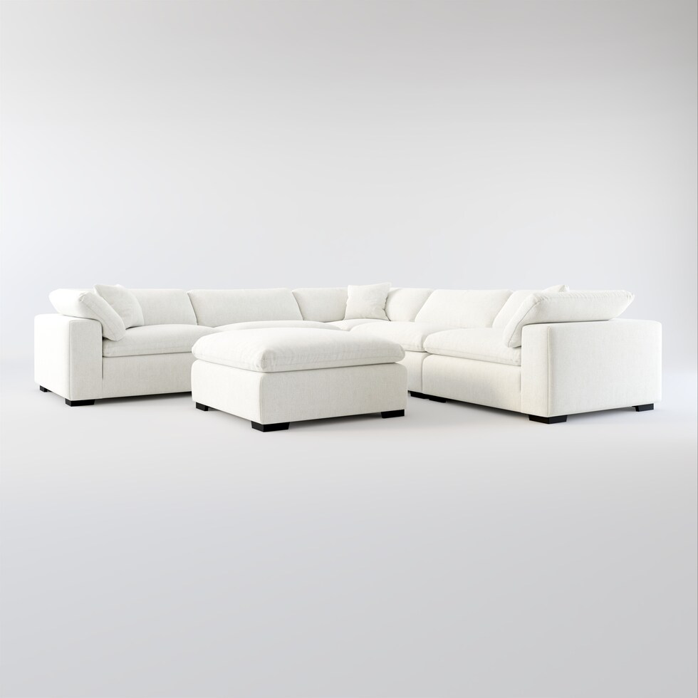 plush gray sectional web   