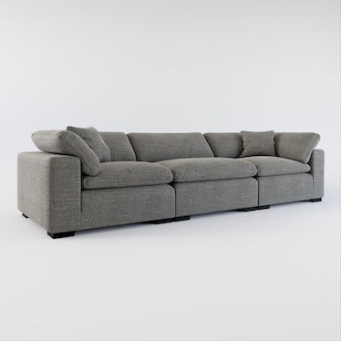 Plush 3-Piece Sofa