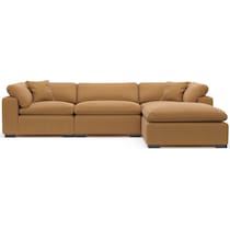 plush light brown  pc living room   