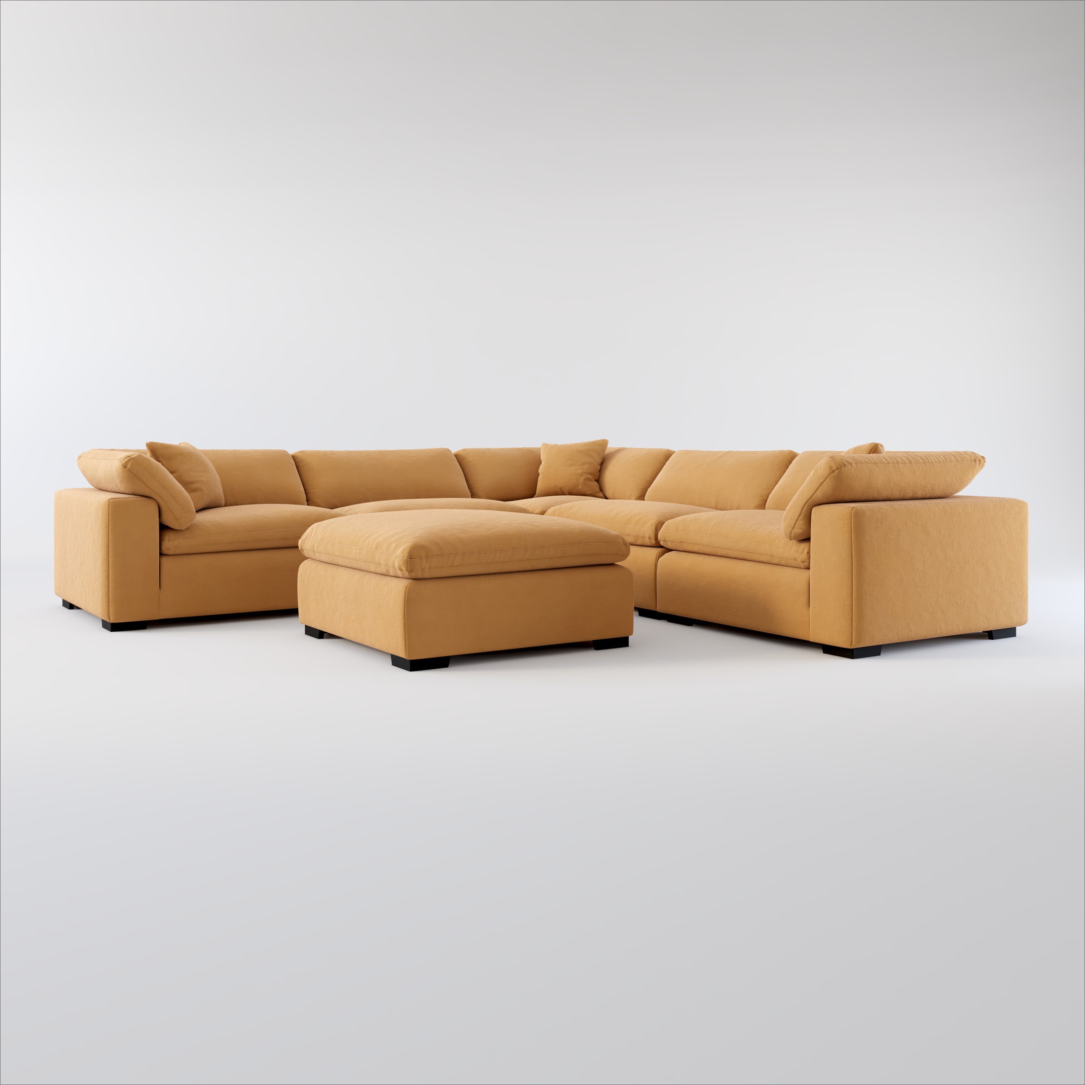 Value city store furniture plush sofa