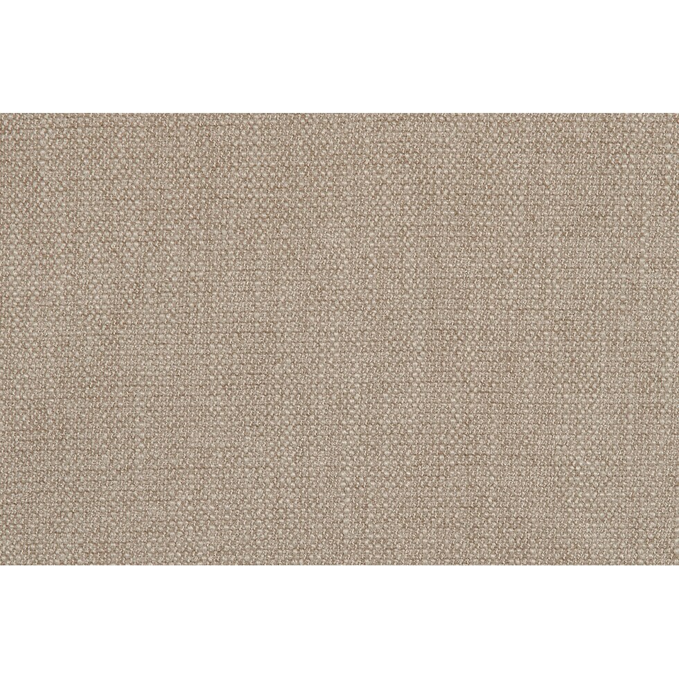 plush light brown corner chair   