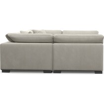 plush light brown sectional   