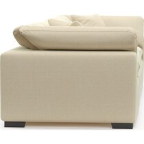 plush light brown sofa   