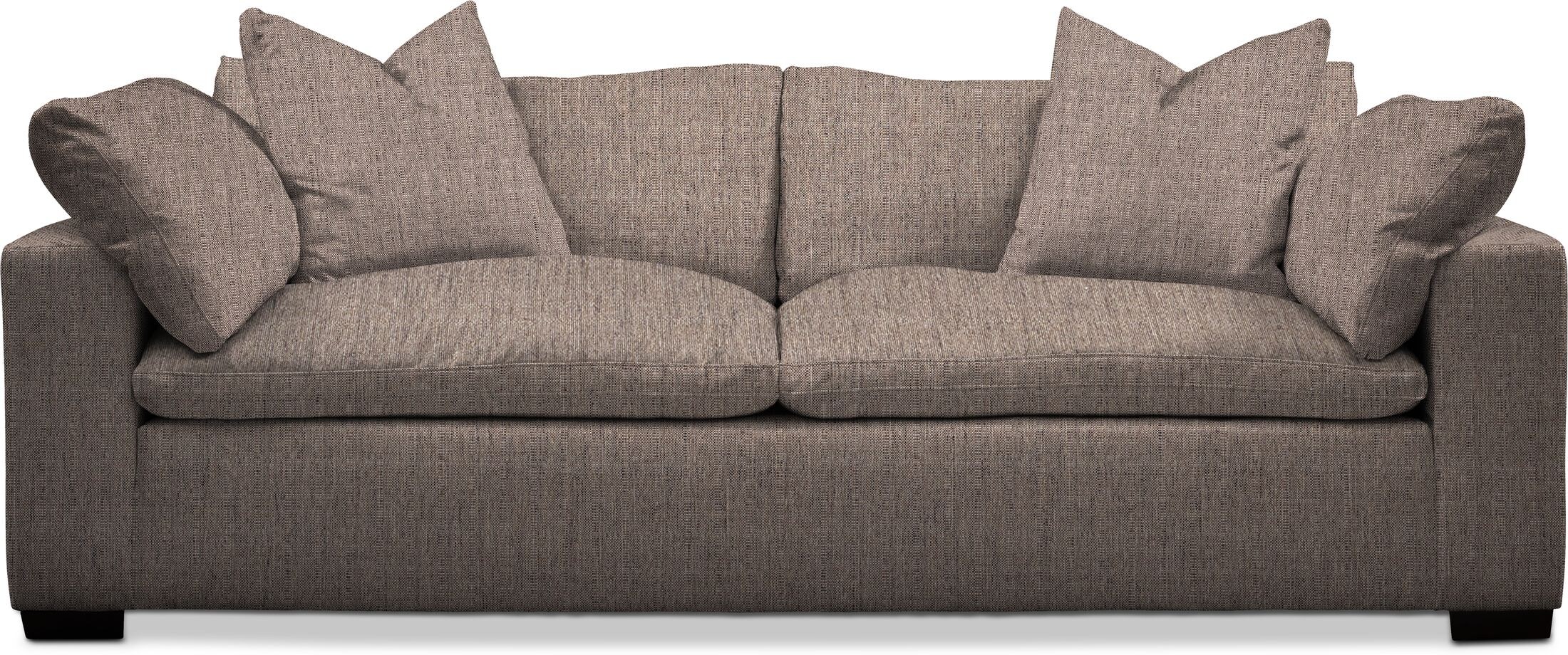 Plush Sofa Mason Flint Value City Furniture
