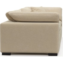 plush neutral sofa   