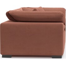 plush pink sofa   