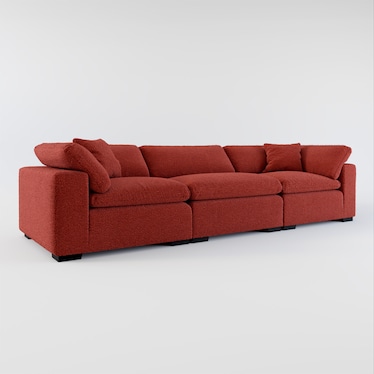 Plush 3-Piece Sofa