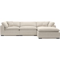 plush white  pc living room   
