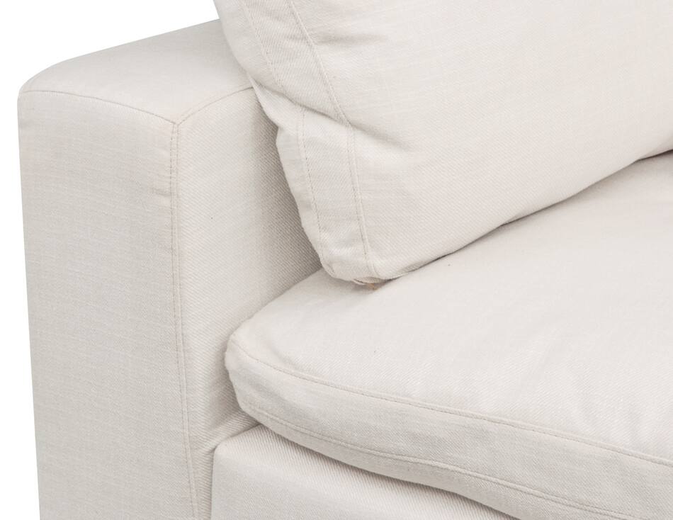 Plush Feathered Comfort 4Piece Sectional Anders Ivory Value City