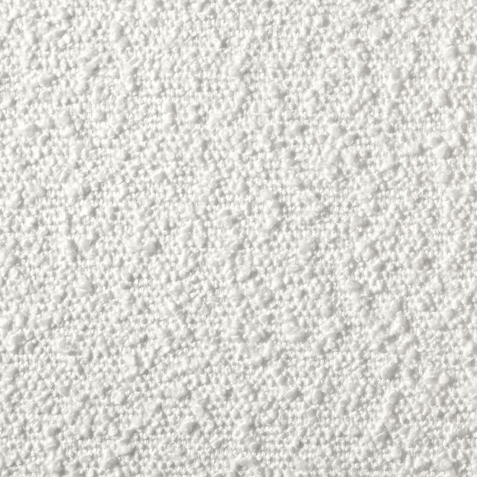 plush white  pc sectional   