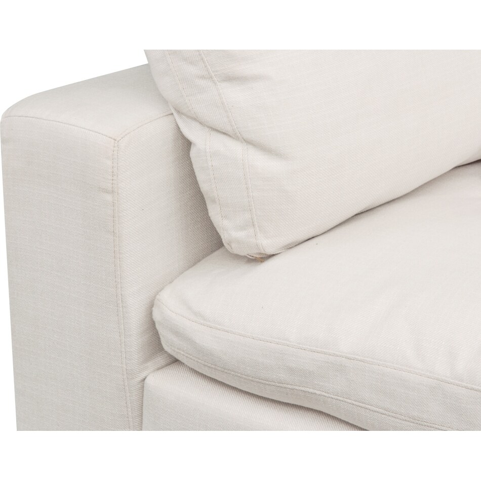 plush white pillows