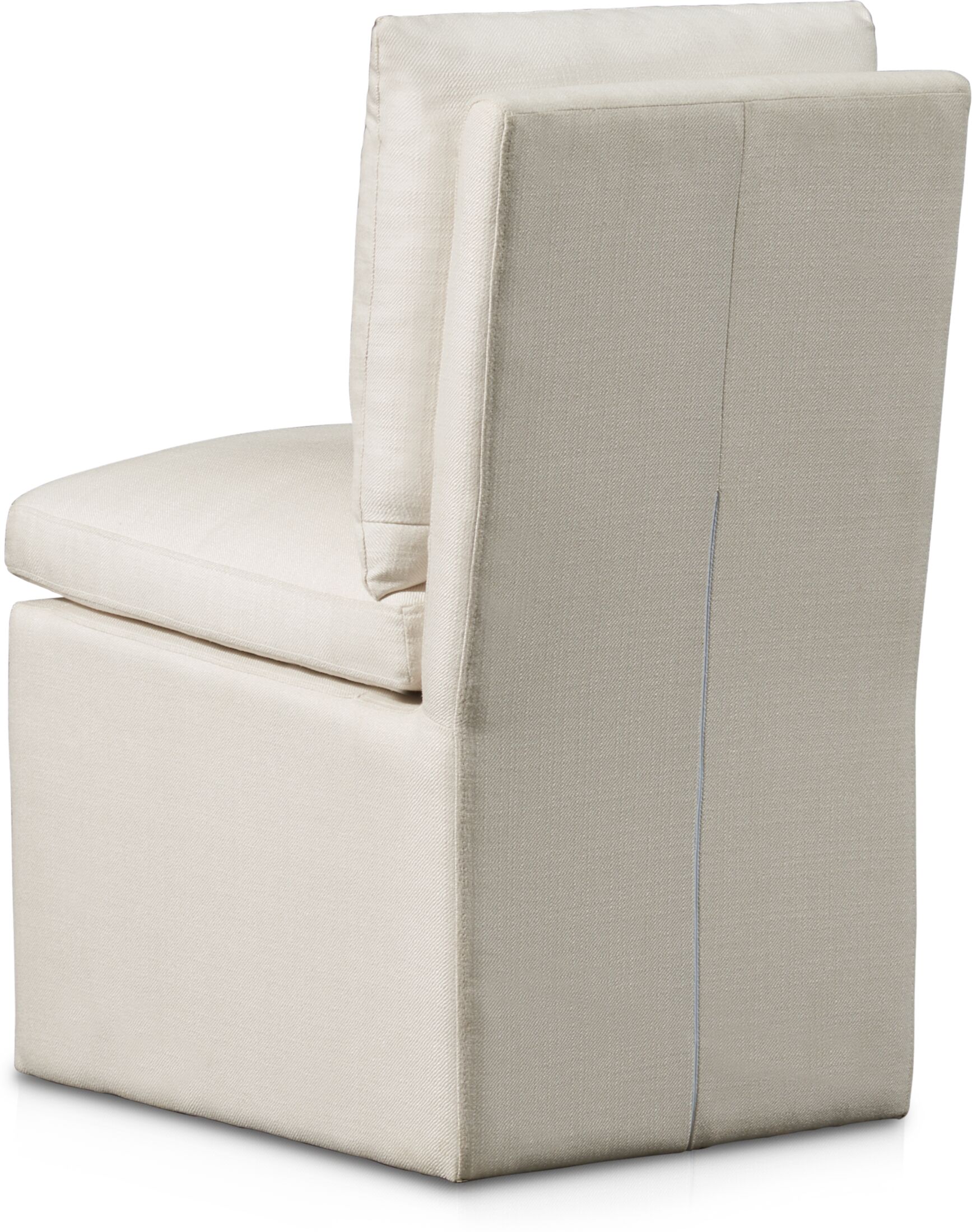 plush side chair