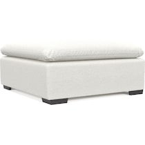 plush white ottoman web   