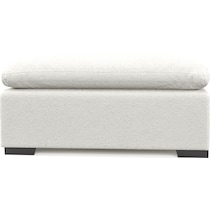 plush white ottoman web   