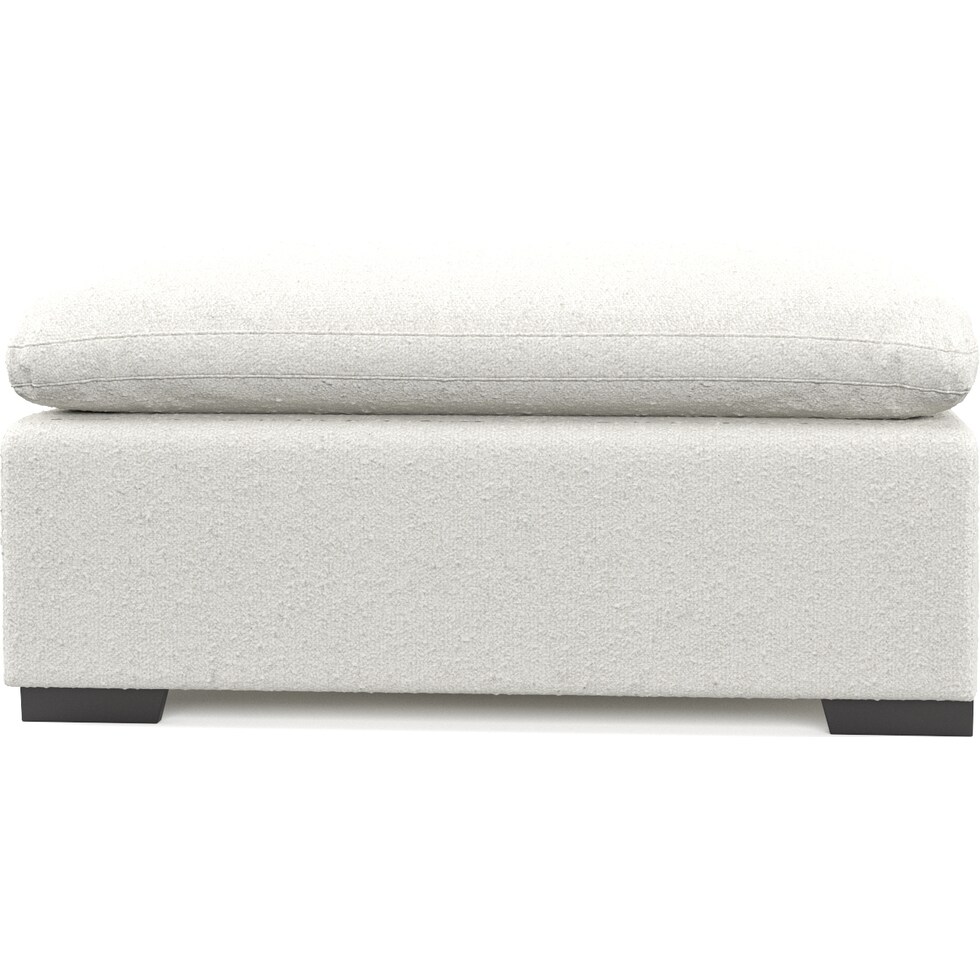 plush white ottoman web   