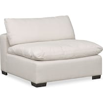 plush white sectional   