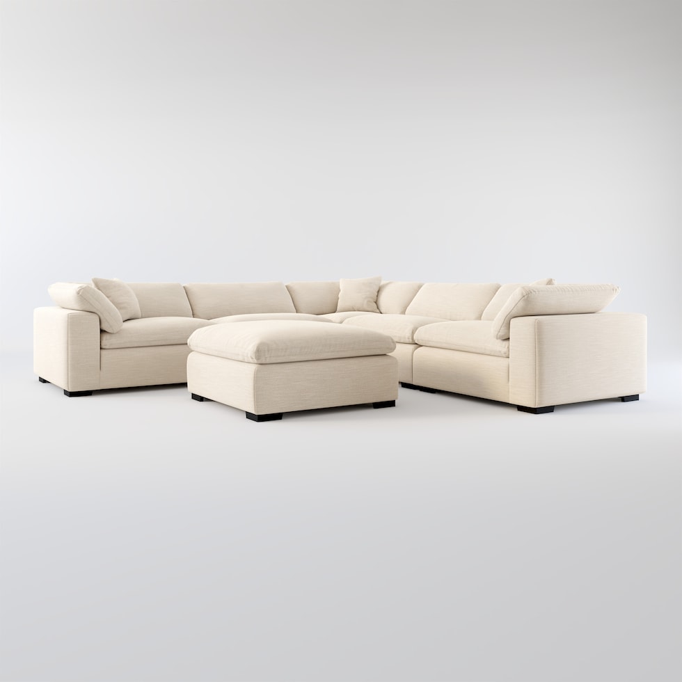 plush white sectional web   