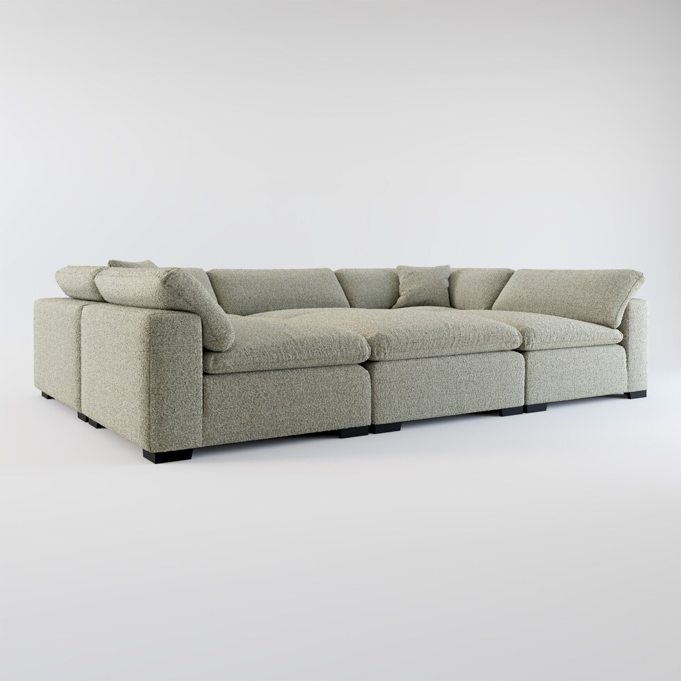 plush white sectional web   