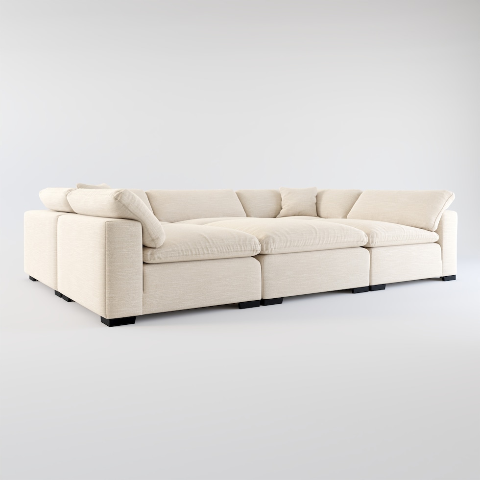 plush white sectional web