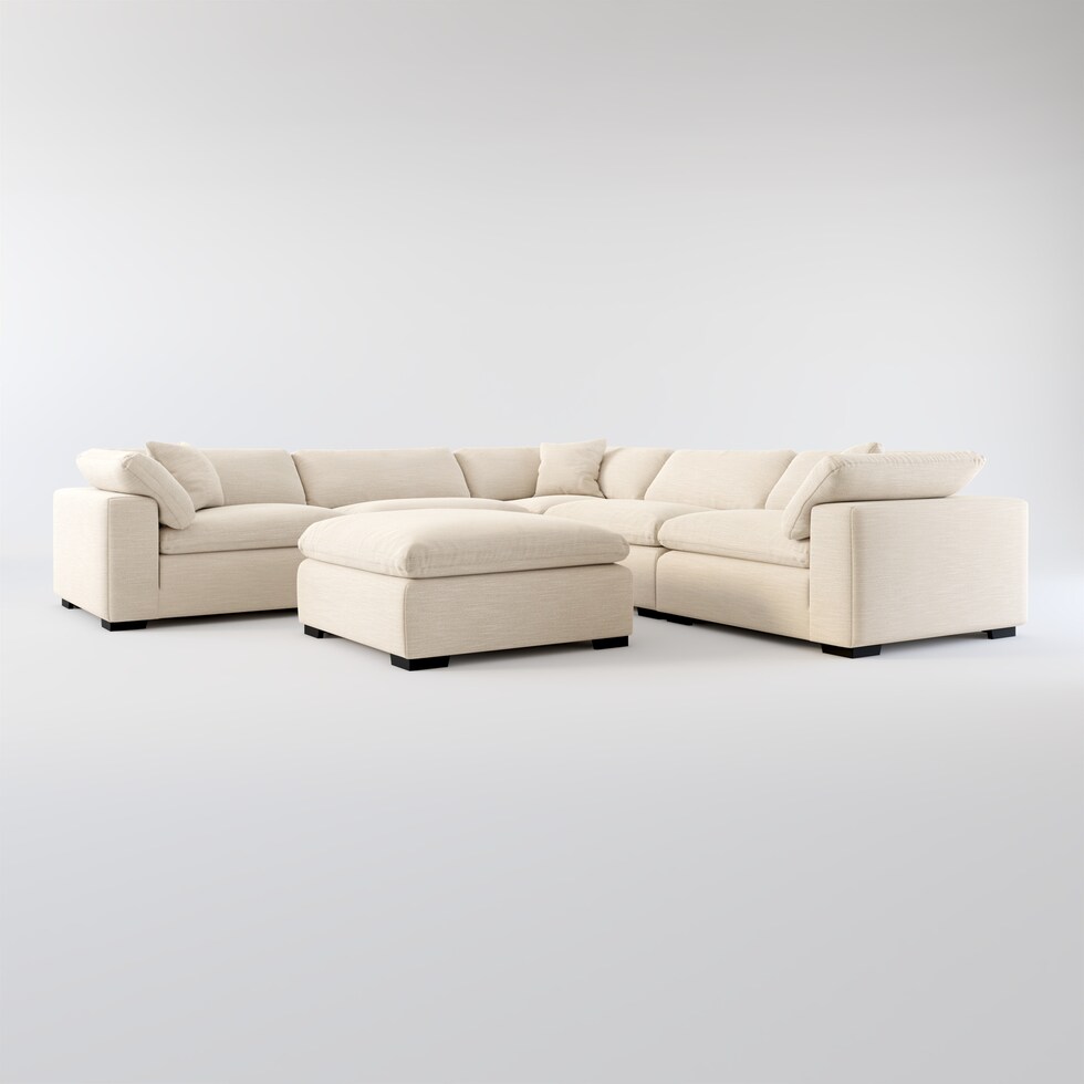 plush white sectional web   