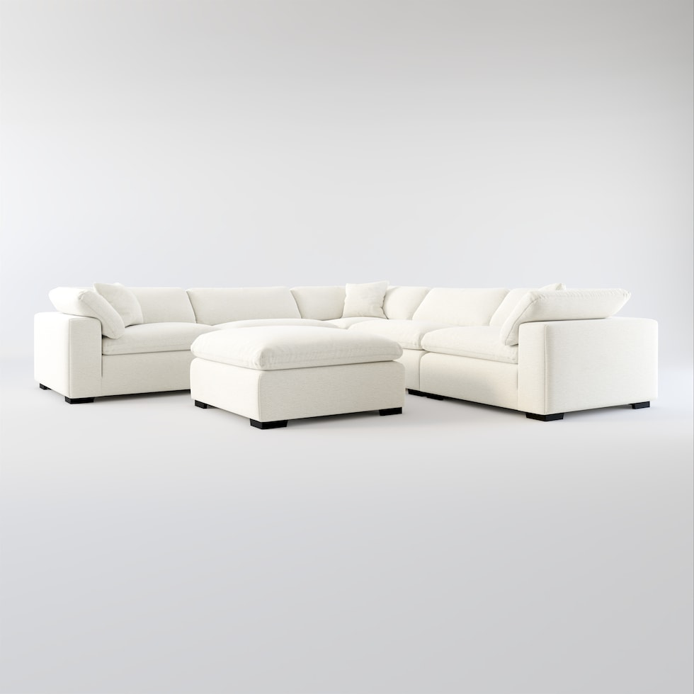 plush white sectional web   