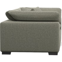 plush white sofa   