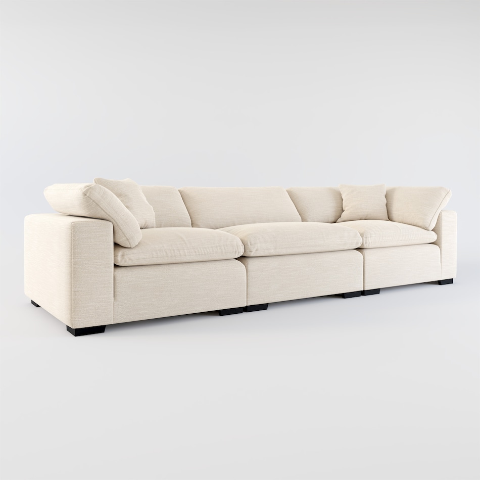 Plush 3Piece Sofa Value City Furniture