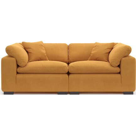 Plush Feathered Comfort 2-Piece Sectional - Bella Harvest