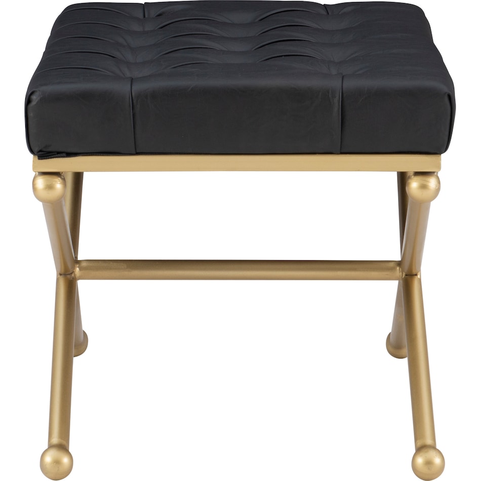 pluto black stool   