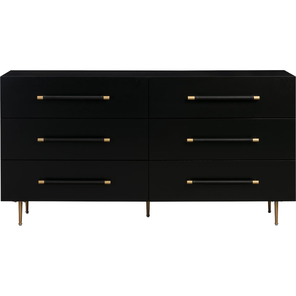 pollux black dresser   