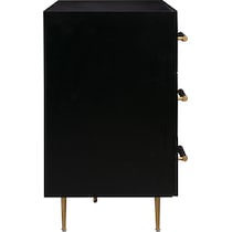 pollux black dresser   