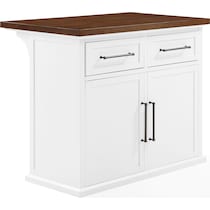 popeye white kitchen island   