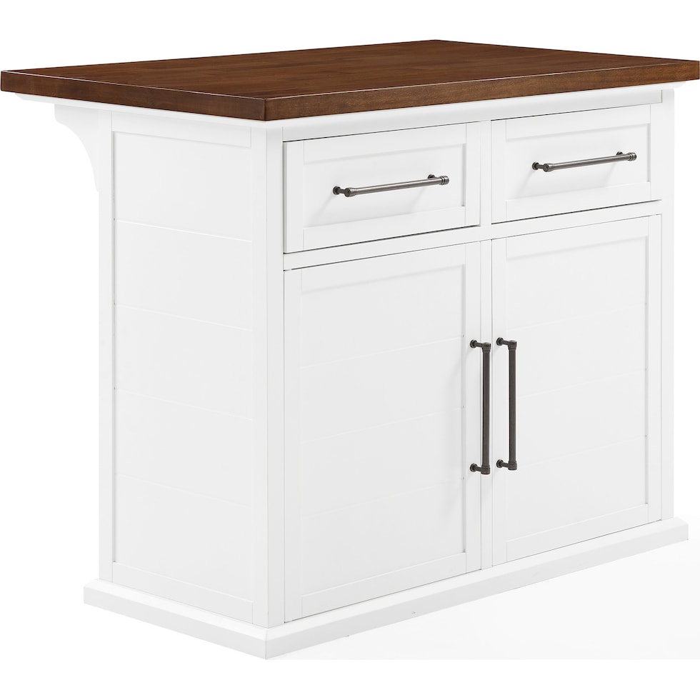 popeye white kitchen island   