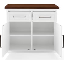 popeye white kitchen island   