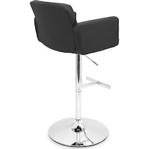 porter black bar stool   