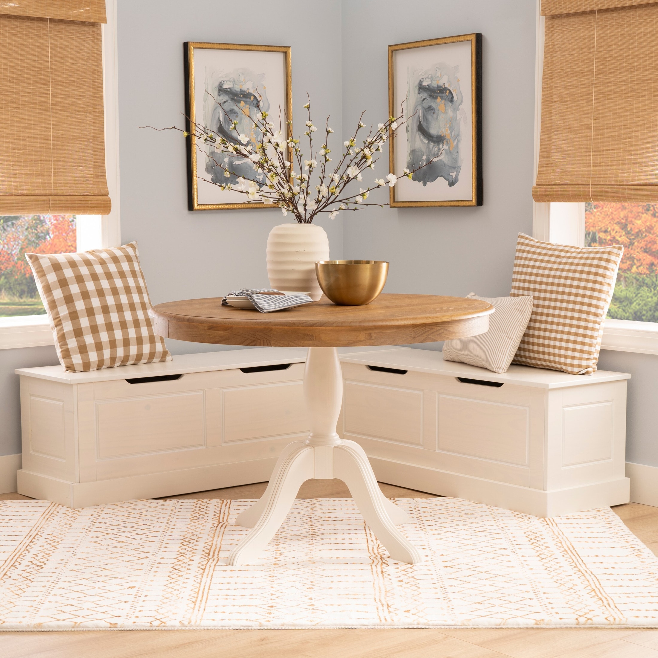 Corner booth table for kitchen discount