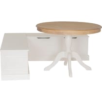 porter white corner nook   