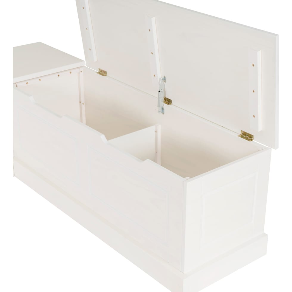 porter white corner nook   